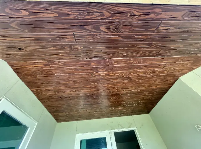 Brazilian Teak Ceiling