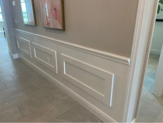 wainscoting