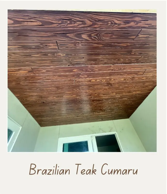 Brazilian Teak Cumaru Ceiling 